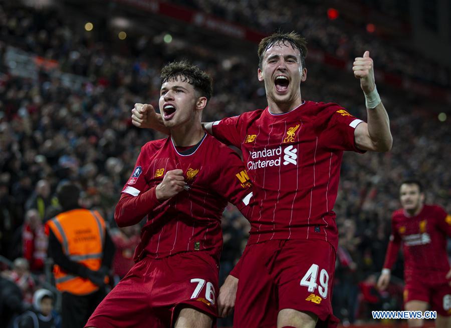 (SP)BRITAIN-LIVERPOOL-FOOTBALL-FA CUP-LIVERPOOL VS SHREWSBURY TOWN