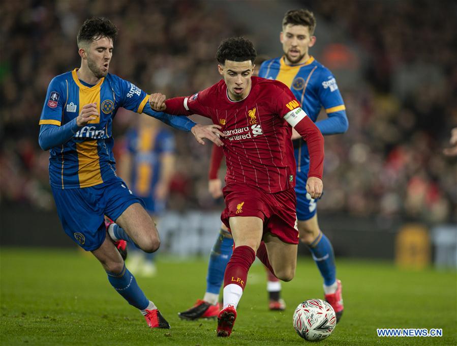 (SP)BRITAIN-LIVERPOOL-FOOTBALL-FA CUP-LIVERPOOL VS SHREWSBURY TOWN