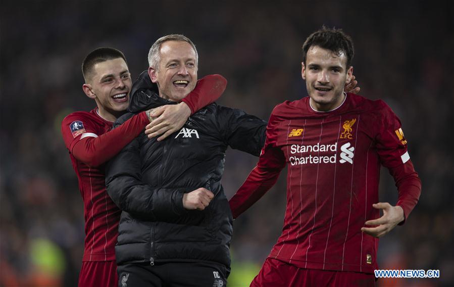 (SP)BRITAIN-LIVERPOOL-FOOTBALL-FA CUP-LIVERPOOL VS SHREWSBURY TOWN