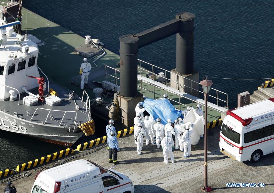 JAPAN-YOKOHAMA-CORONAVIRUS-CRUISE SHIP-QUARANTINE