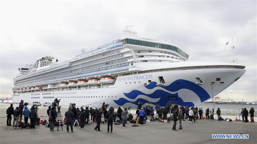 JAPAN-YOKOHAMA-CORONAVIRUS-CRUISE SHIP-QUARANTINE