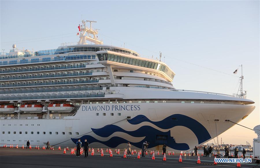 JAPAN-YOKOHAMA-CORONAVIRUS-CRUISE SHIP-QUARANTINE