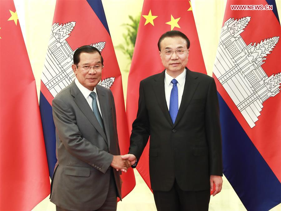 CHINA-BEIJING-LI KEQIANG-CAMBODIAN PM-MEETING (CN)