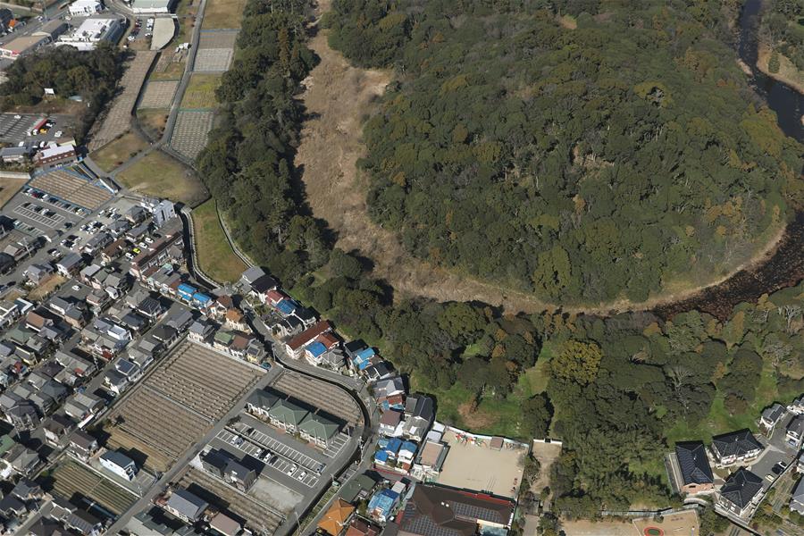 JAPAN-OSAKA-ANCIENT TOMBS-WORLD HERITAGE