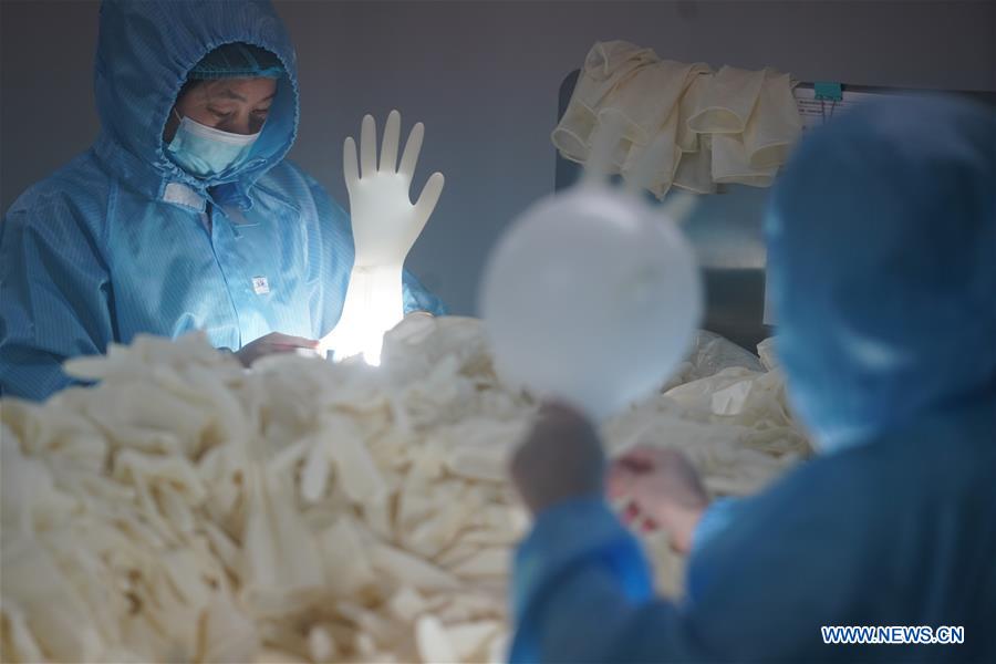 CHINA-JIANGSU-NANJING-MEDICAL GLOVES-PRODUCTION (CN)
