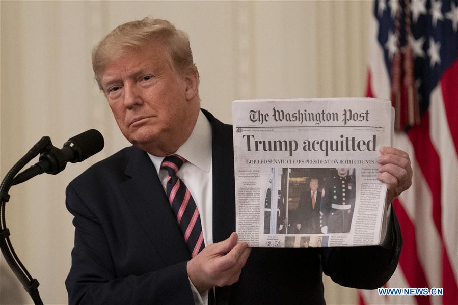 U.S.-WASHINGTON D.C.-TRUMP-IMPEACHMENT-ACQUITTAL