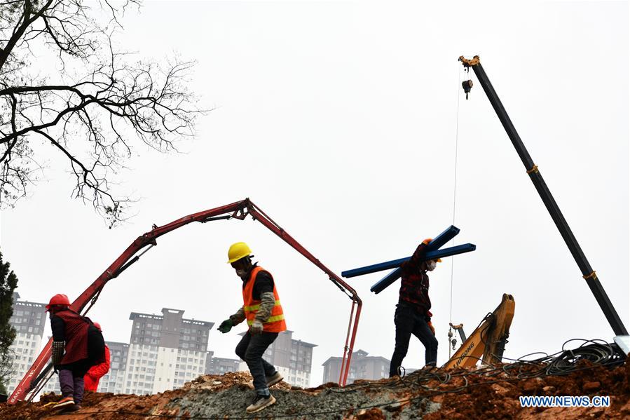 CHINA-GUIZHOU-GUIYANG-NOVEL CORONAVIRUS-HOSPITAL-CONSTRUCTION (CN)