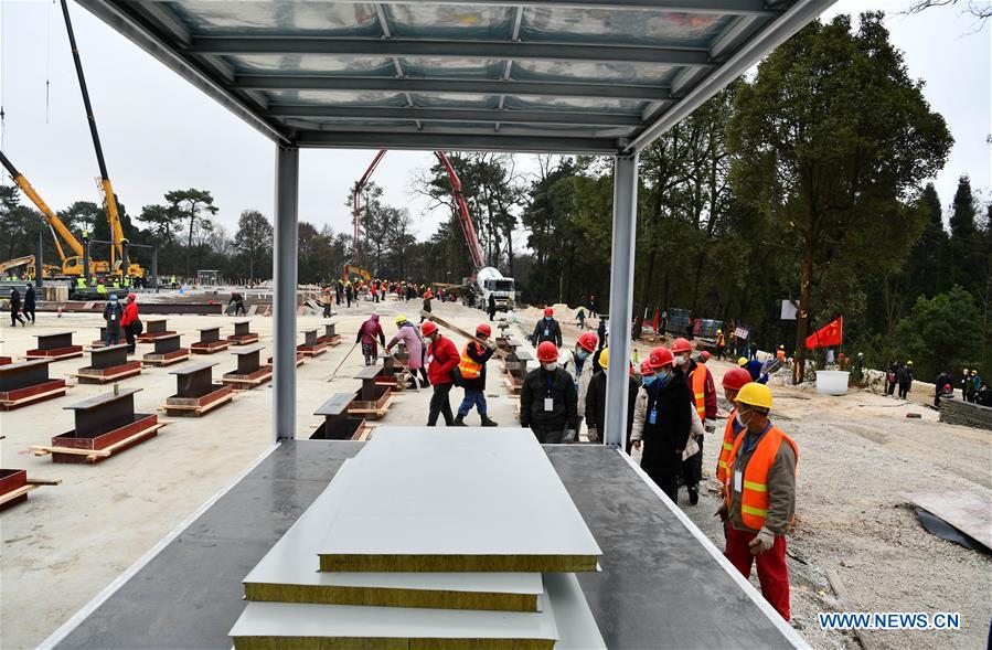 CHINA-GUIZHOU-GUIYANG-NOVEL CORONAVIRUS-HOSPITAL-CONSTRUCTION (CN)