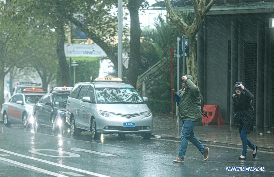 AUSTRALIA-SYDNEY-HEAVY RAIN