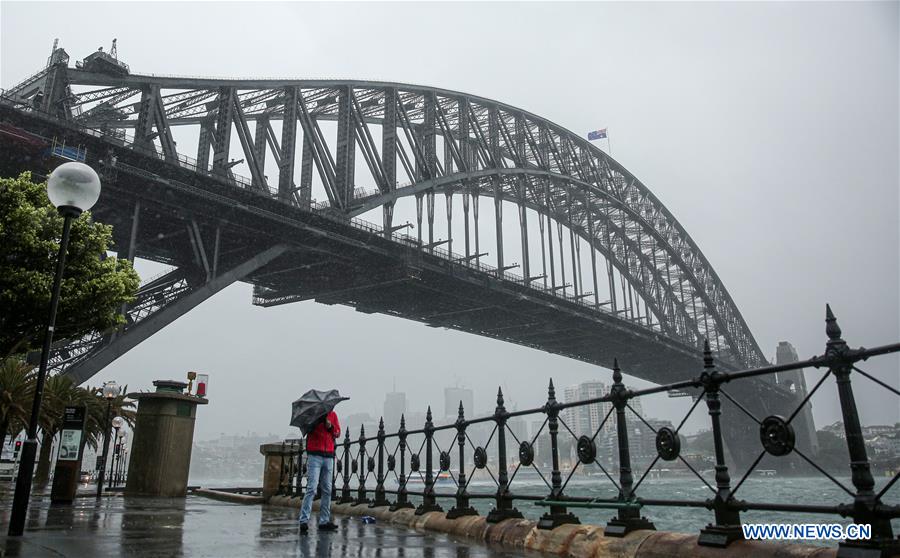 AUSTRALIA-SYDNEY-HEAVY RAIN