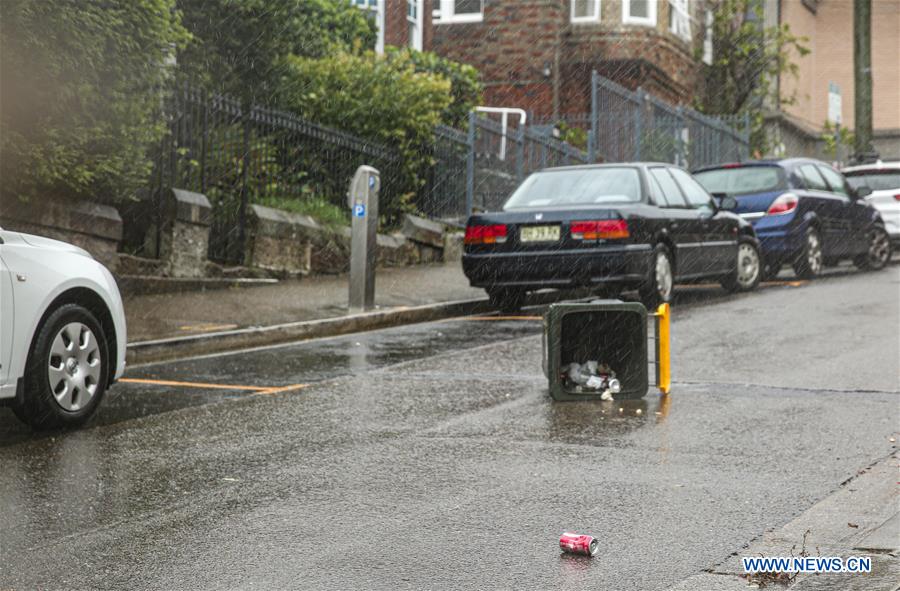 AUSTRALIA-SYDNEY-HEAVY RAIN