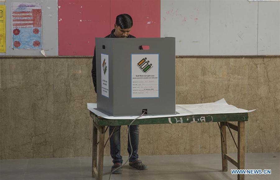 INDIA-NEW DELHI-LOCAL ELECTION-VOTING