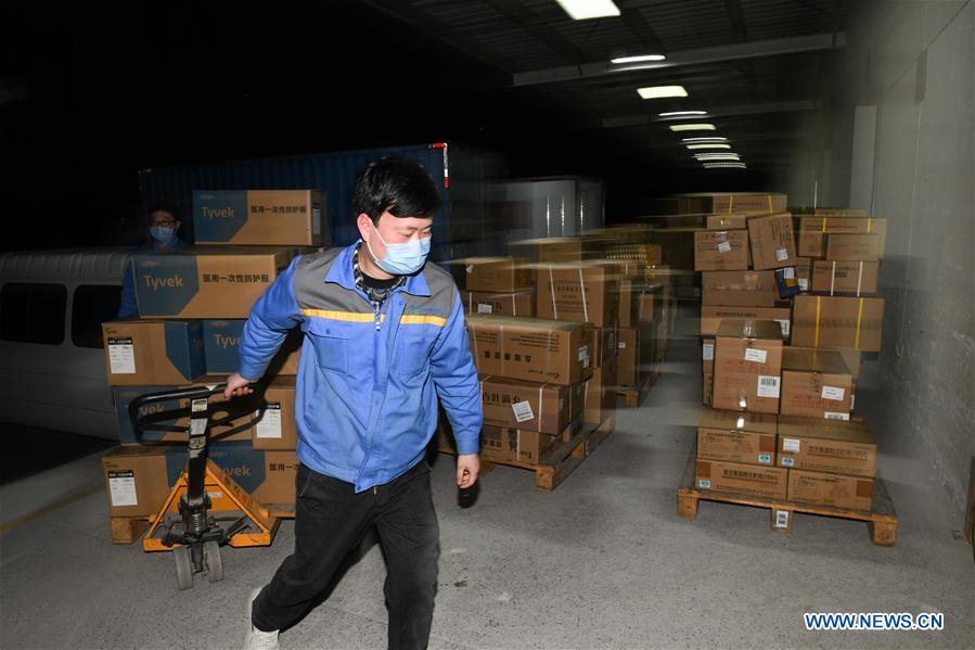 CHINA-ANHUI-NOVEL CORONAVIRUS EPIDEMIC-MEDICAL SUPPLY (CN)