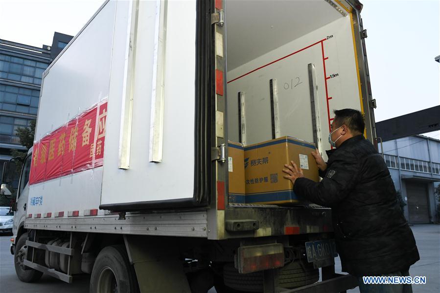 CHINA-ANHUI-NOVEL CORONAVIRUS EPIDEMIC-MEDICAL SUPPLY (CN)