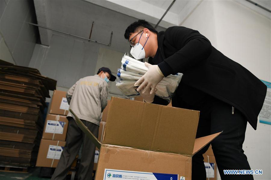 CHINA-ANHUI-NOVEL CORONAVIRUS EPIDEMIC-MEDICAL SUPPLY (CN)