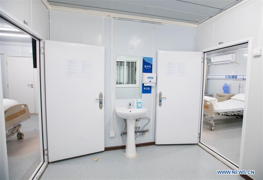 CHINA-HUBEI-WUHAN-CORONAVIRUS-LEISHENSHAN HOSPITAL (CN)