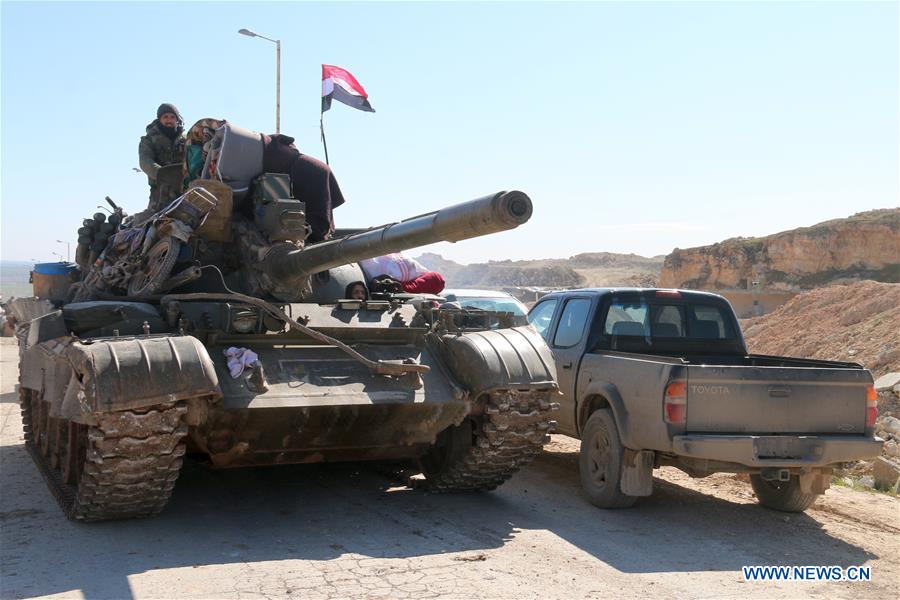 SYRIA-ALEPPO-MILITARY OPERATION