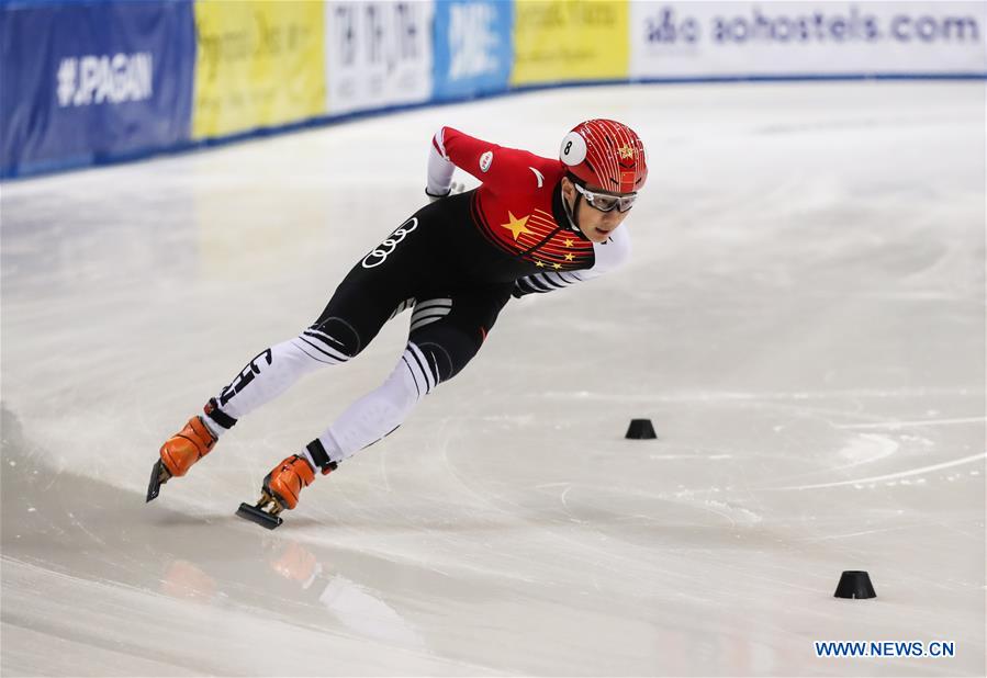 (SP)GERMANY-DRESDEN-SHORT TRACK-ISU WORLD CUP-DAY 1
