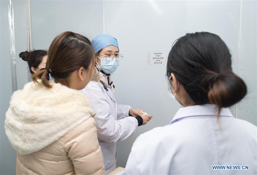 CHINA-HUBEI-WUHAN-LEISHENSHAN HOSPITAL-MEDICAL WORKERS (CN)