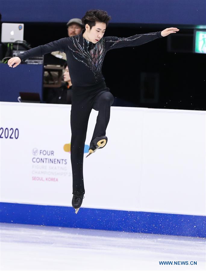 (SP)SOUTH KOREA-SEOUL-FIGURE SKATING-FOUR CONTINENTS
