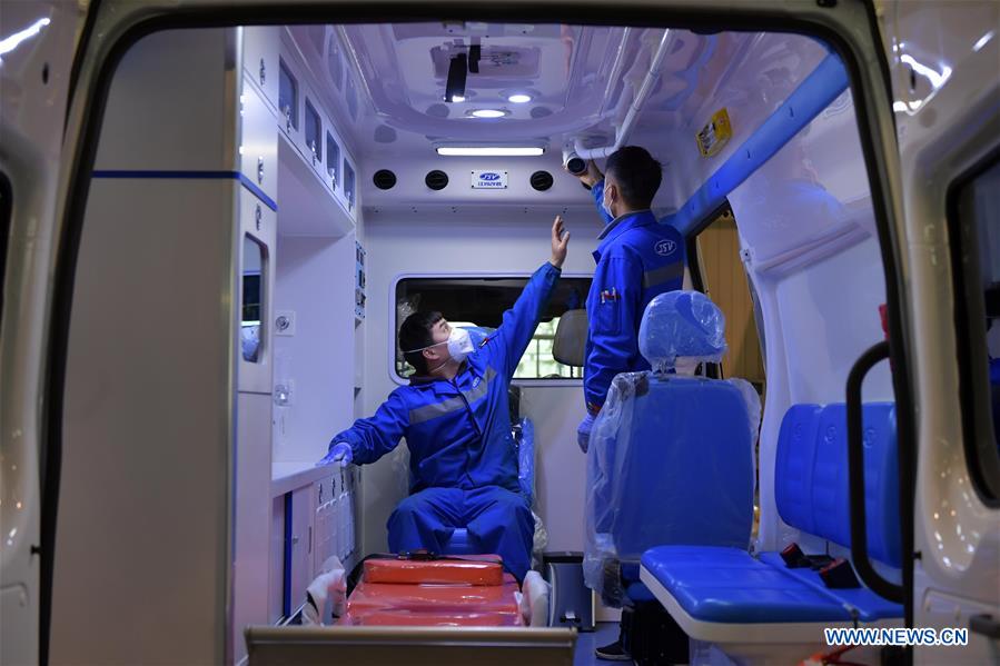 CHINA-JIANGXI-NANCHANG-AMBULANCE-PRODUCTION (CN)