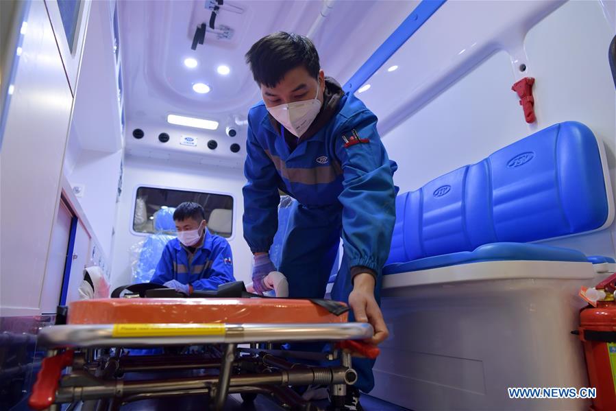 CHINA-JIANGXI-NANCHANG-AMBULANCE-PRODUCTION (CN)
