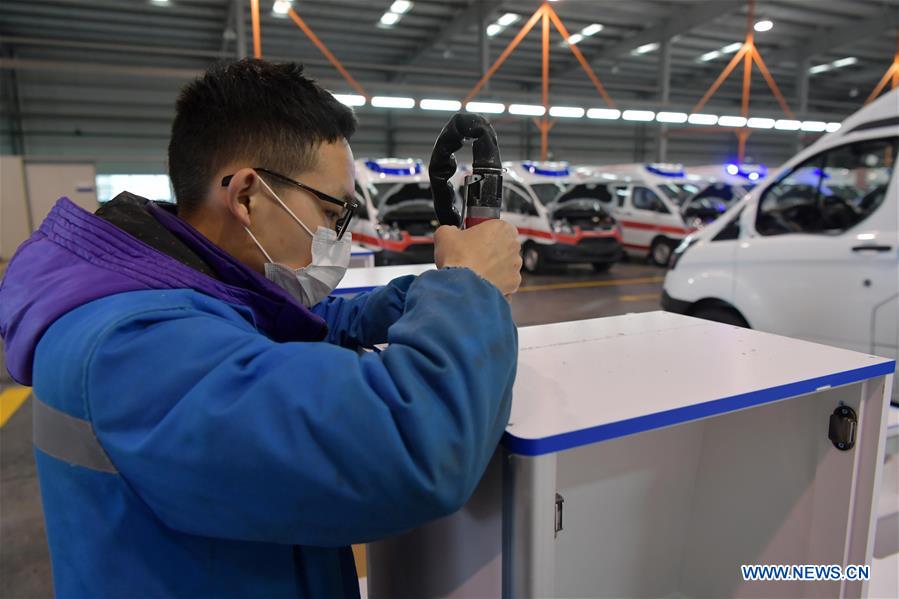 CHINA-JIANGXI-NANCHANG-AMBULANCE-PRODUCTION (CN)