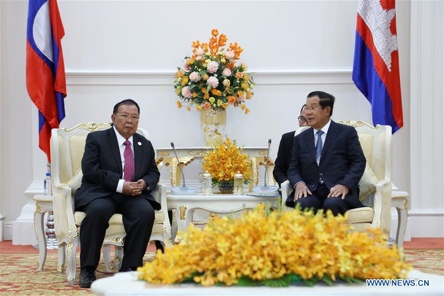 CAMBODIA-PHNOM PENH-LAOS-MEETING