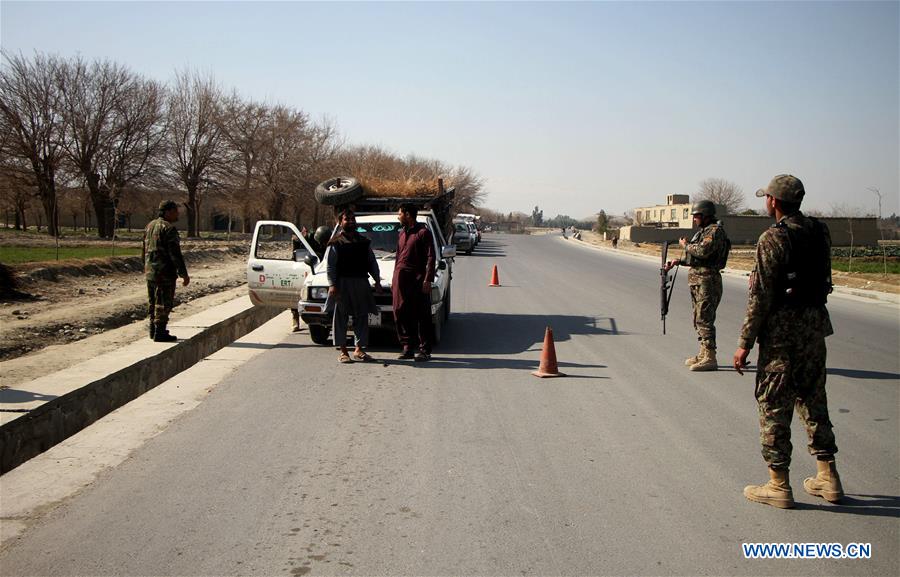 AFGHANISTAN-NANGARHAR- CHECKPOINT- U.S. SOLDIER- ATTACK