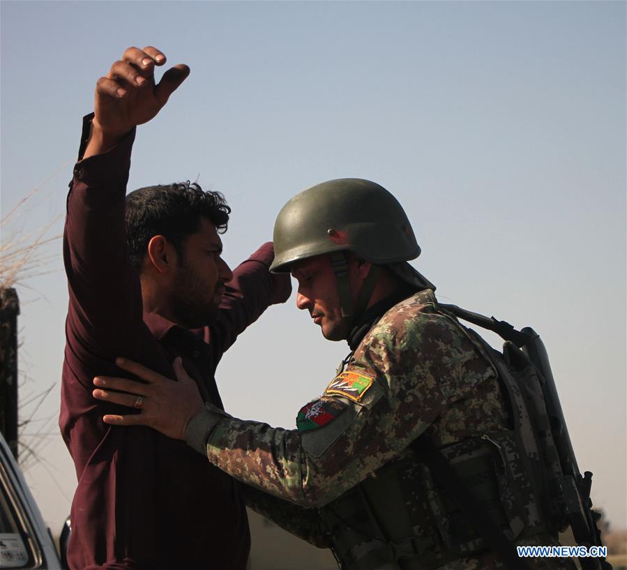 AFGHANISTAN-NANGARHAR- CHECKPOINT- U.S. SOLDIER- ATTACK
