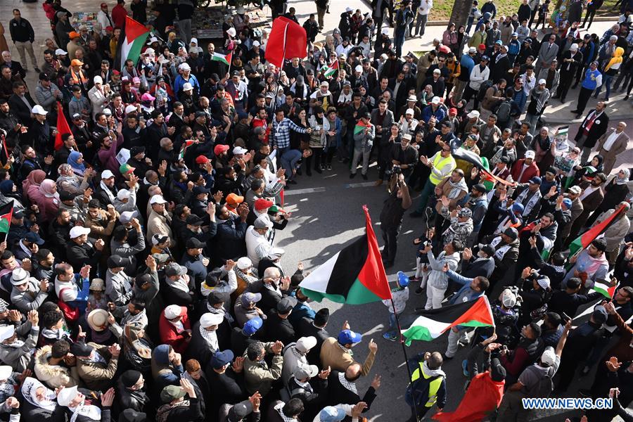 MOROCCO-RABAT-PROTEST-U.S. PEACE PLAN