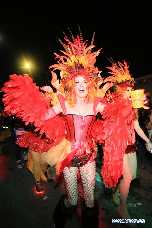 U.S.-LOUISIANA-NEW ORLEANS-MARDI GRAS CARNIVAL-PARADE