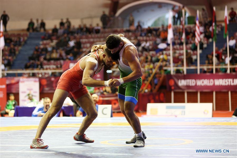 (SP)ALGERIA-ALGIERS-WRESTLING-AFRICAN CHAMPIONSHIPS