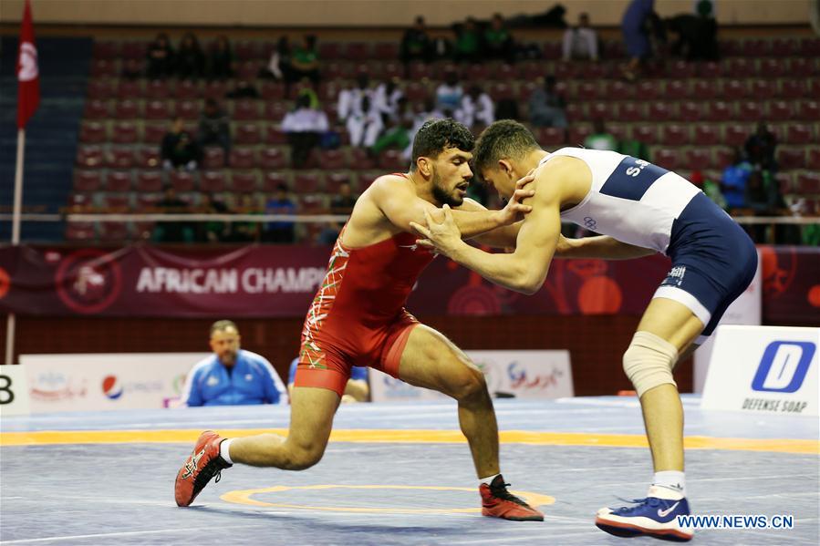 (SP)ALGERIA-ALGIERS-WRESTLING-AFRICAN CHAMPIONSHIPS