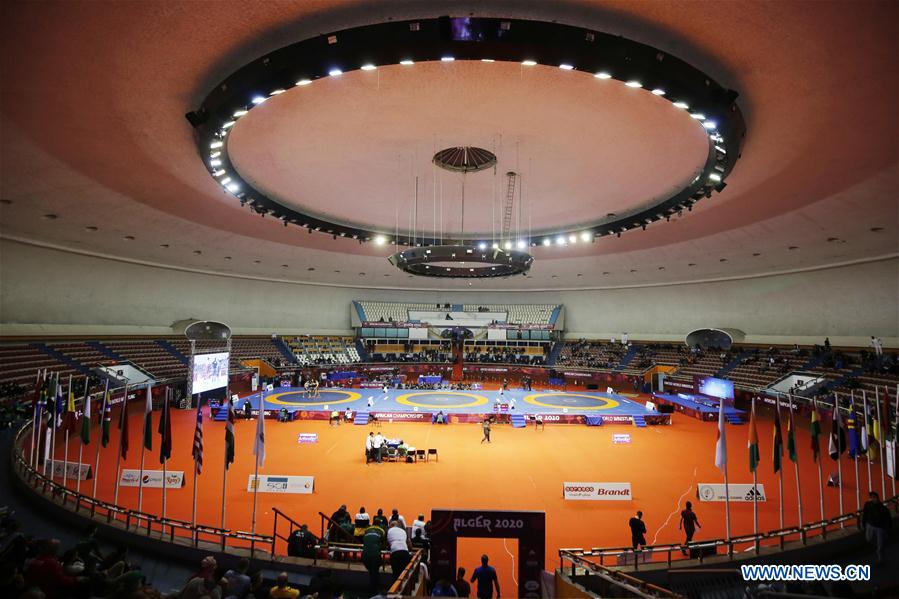 (SP)ALGERIA-ALGIERS-WRESTLING-AFRICAN CHAMPIONSHIPS