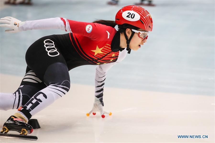 (SP)GERMANY-DRESDEN-SHORT TRACK-ISU WORLD CUP