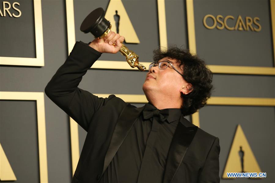 U.S.-LOS ANGELES-OSCARS-PARASITE