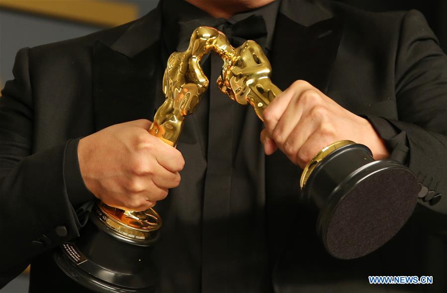 U.S.-LOS ANGELES-OSCARS-PARASITE