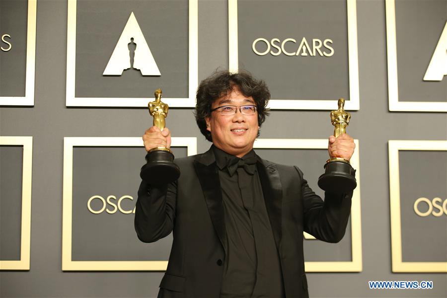 U.S.-LOS ANGELES-OSCARS-PARASITE