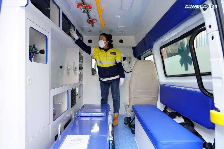 CHINA-SHAANXI-NEGATIVE PRESSURE AMBULANCE-PRODUCTION (CN)