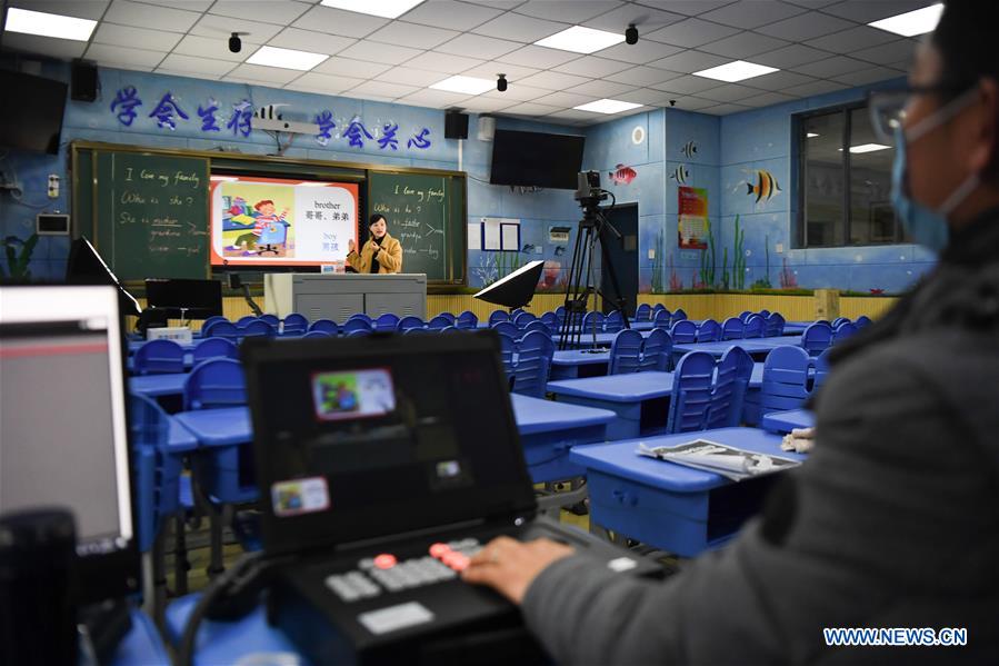 CHINA-HUNAN-CHANGSHA-NOVEL CORONAVIRUS-SCHOOL-ONLINE TUITION (CN)