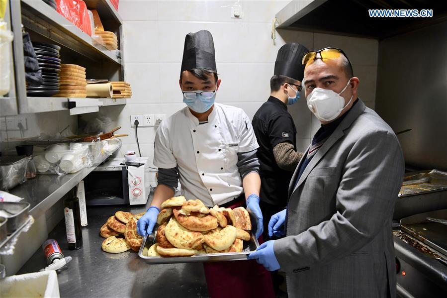 CHINA-FUJIAN-CORONAVIRUS-TURKISH RESTAURANT OWNER-FREE MEALS-SUPPORT(CN)