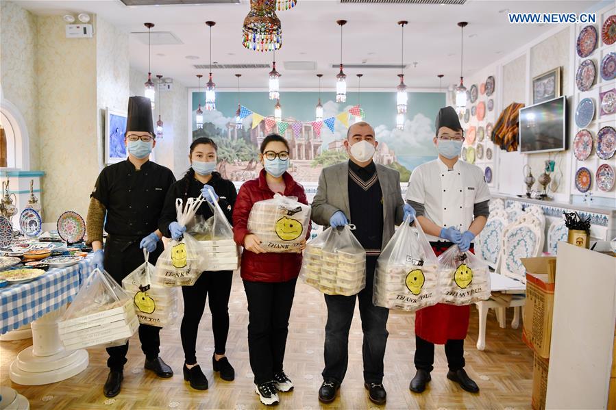 CHINA-FUJIAN-CORONAVIRUS-TURKISH RESTAURANT OWNER-FREE MEALS-SUPPORT(CN)