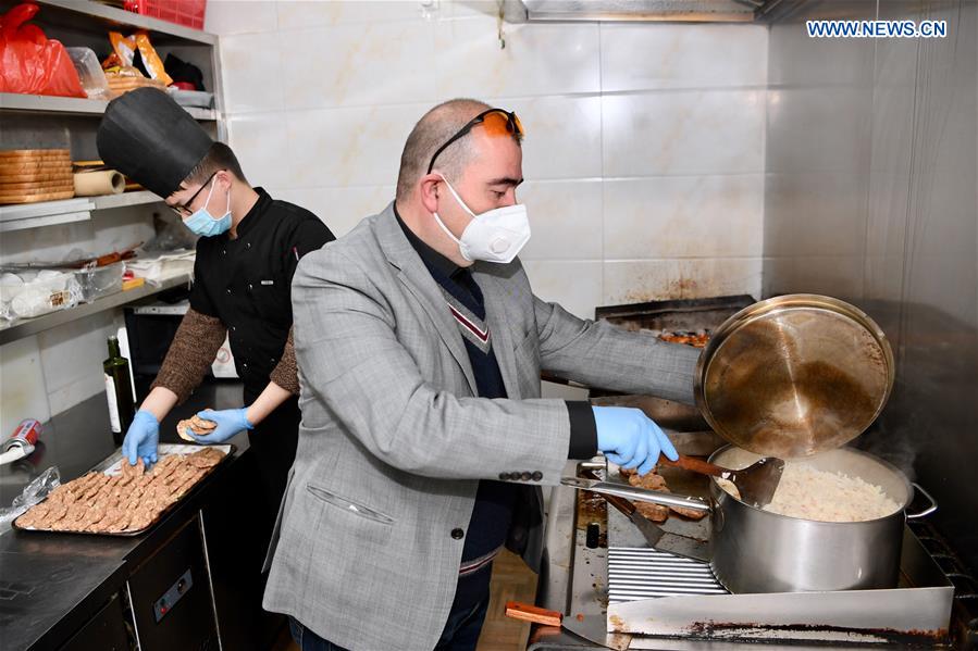 CHINA-FUJIAN-CORONAVIRUS-TURKISH RESTAURANT OWNER-FREE MEALS-SUPPORT(CN)