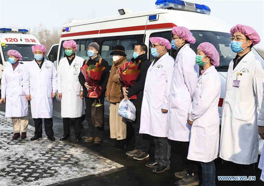 CHINA-XINJIANG-URUMQI-NCP-FIRST BATCH-CURED PATIENTS (CN)