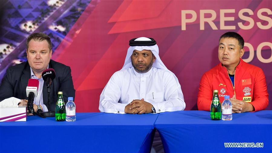 (SP)QATAR-DOHA-TABLE TENNIS-TEAM CHINA-TRAINING