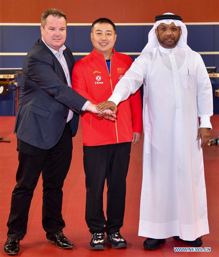 (SP)QATAR-DOHA-TABLE TENNIS-TEAM CHINA-TRAINING