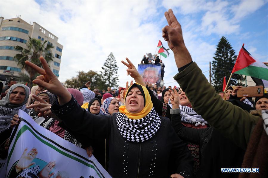 MIDEAST-GAZA-RALLY