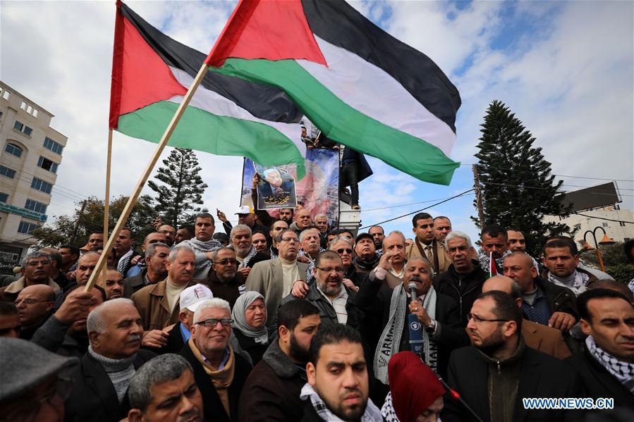 MIDEAST-GAZA-RALLY