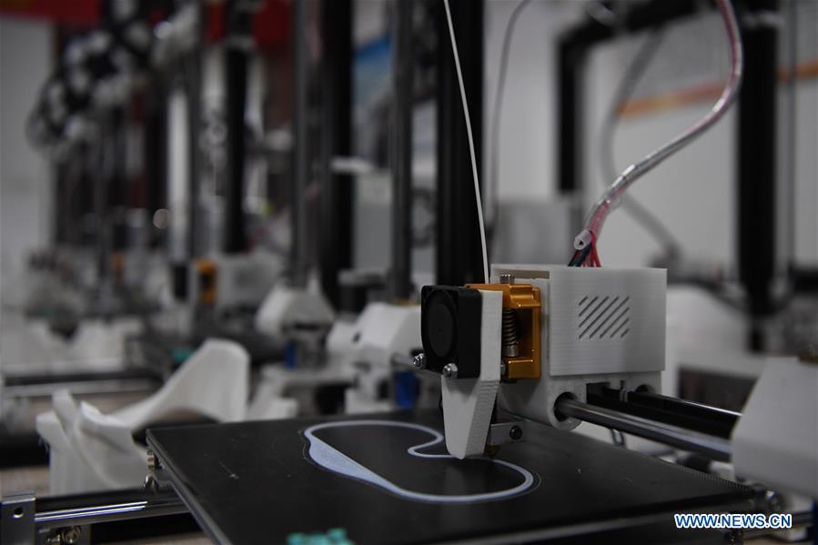 CHINA-HUNAN-CHANGSHA-CORONAVIRUS-GOGGLES-3D PRINTING (CN)